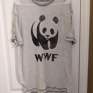 JEM White and Black Branded Crewneck Tee